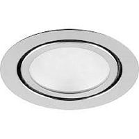 Светильник встраиваемый мебельный Feron светодиодный 3Вт 220В 4000K LN7 Хром картинка 